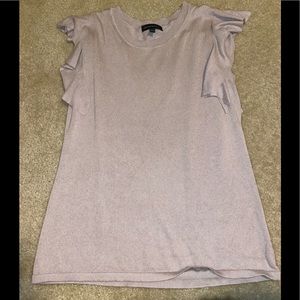 Banana republic flutter sleeve blush sweater